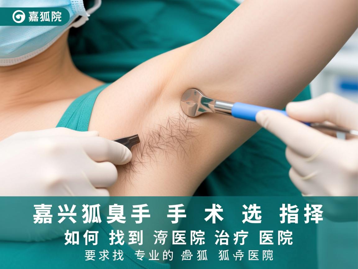 嘉兴狐臭手术医院选择指南，如何找到专业的狐臭治疗医院