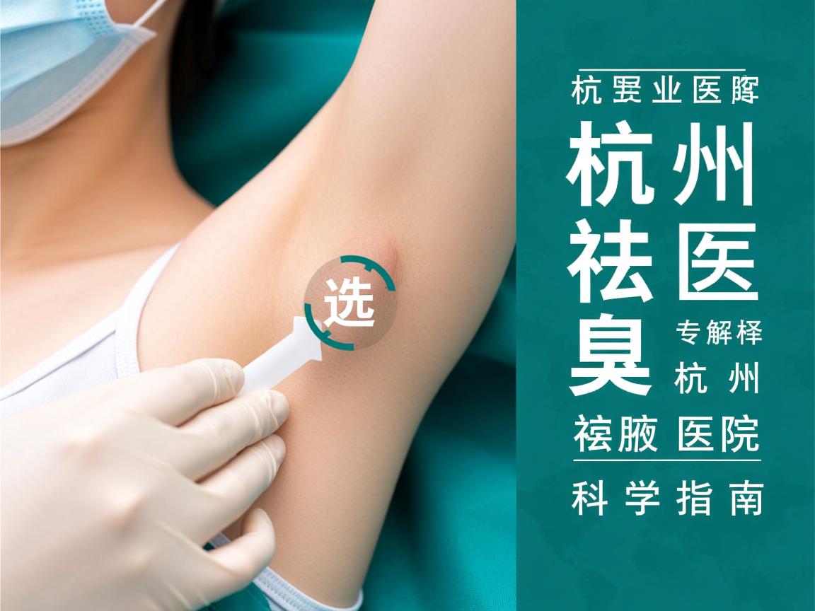 杭州祛腋臭医院专业解析，选择杭州祛腋臭医院的科学指南