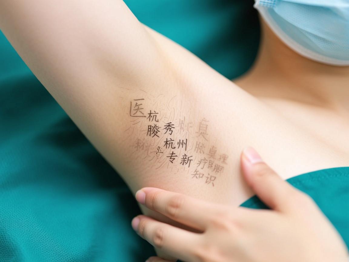 杭州腋秀腋臭专科，专业解析腋臭医疗护理新知识