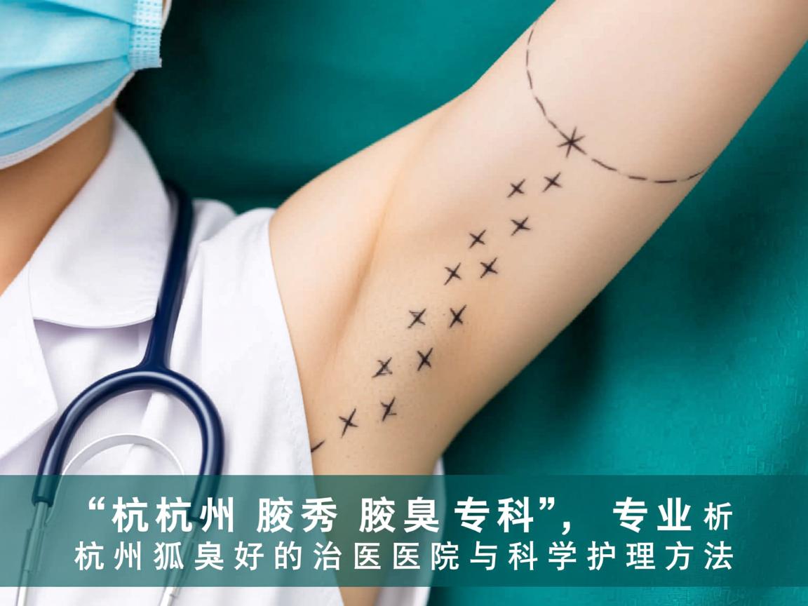 杭州腋秀腋臭专科，专业解析杭州狐臭好的治医院与科学护理方法