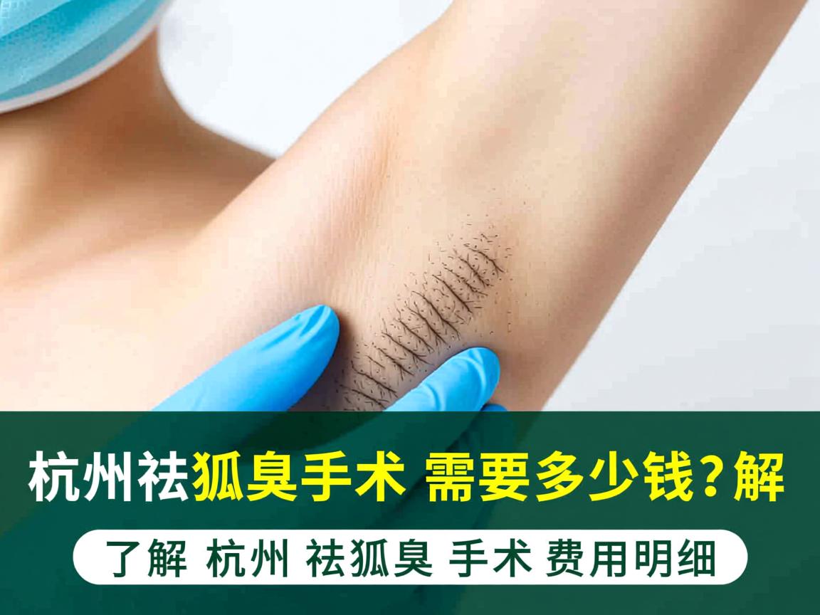 杭州祛狐臭手术需要多少钱?了解杭州祛狐臭手术费用明细 杭州祛狐臭手术需要多少钱?了解杭州祛狐臭手术费用明细