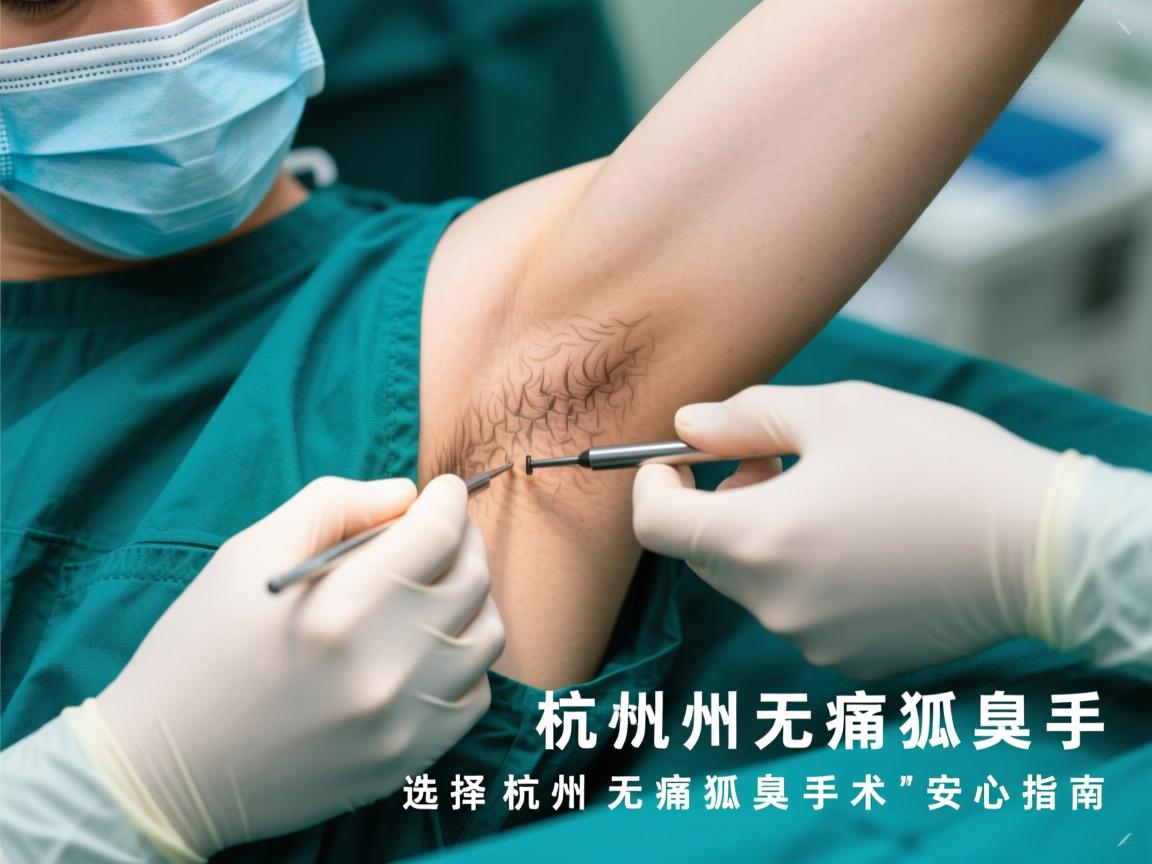 杭州无痛狐臭手术,选择杭州无痛狐臭手术的安心指南 杭州无痛狐臭手术,选择杭州无痛狐臭手术的安心指南