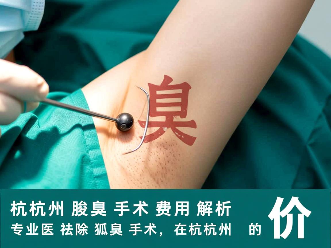 杭州腋臭手术费用解析,专业解读祛除狐臭手术在杭州的价格 杭州腋臭手术费用解析,专业解读祛除狐臭手术在杭州的价格