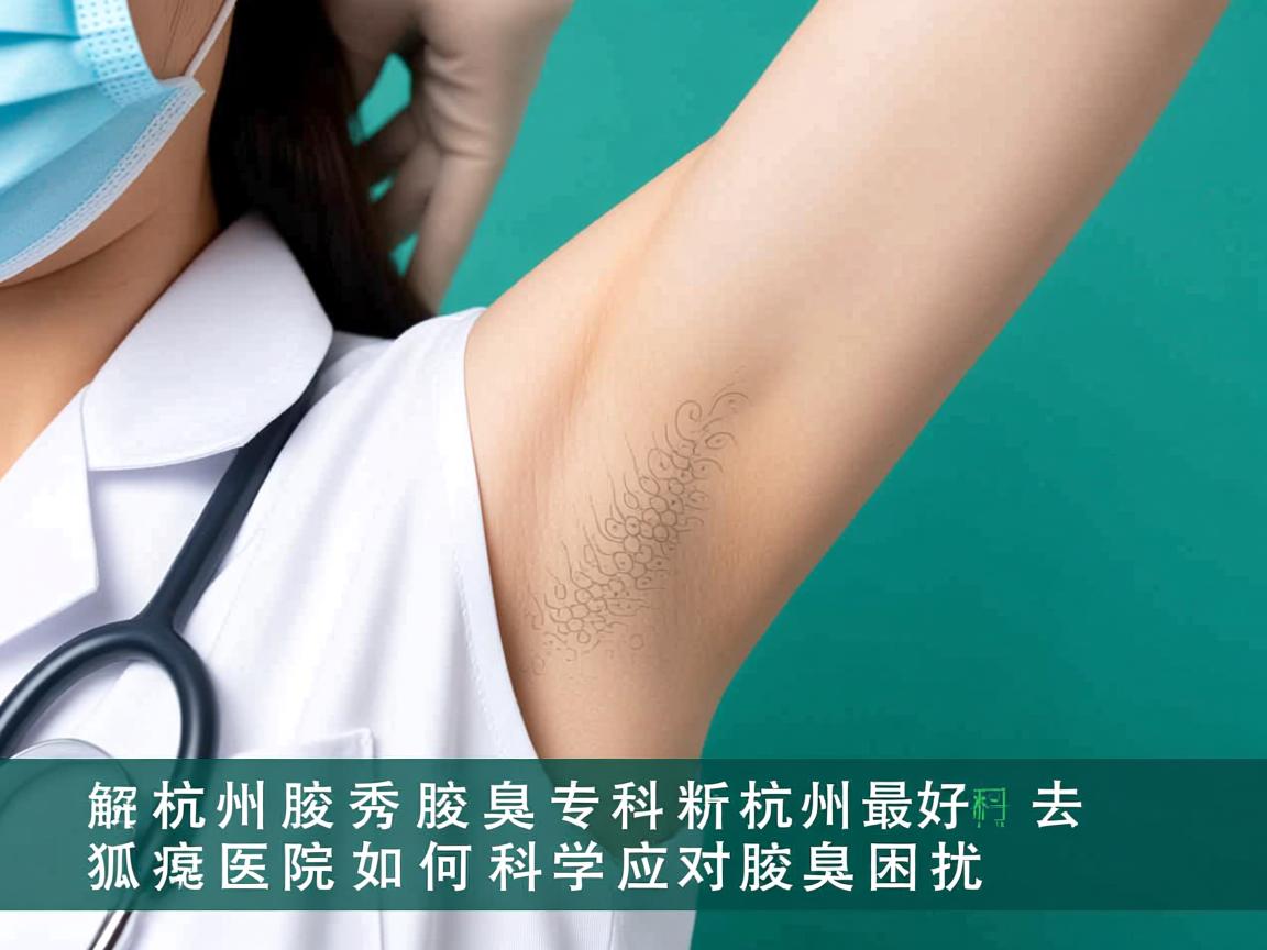 杭州腋秀腋臭专科，解析杭州最好的去狐臭医院如何科学应对腋臭困扰