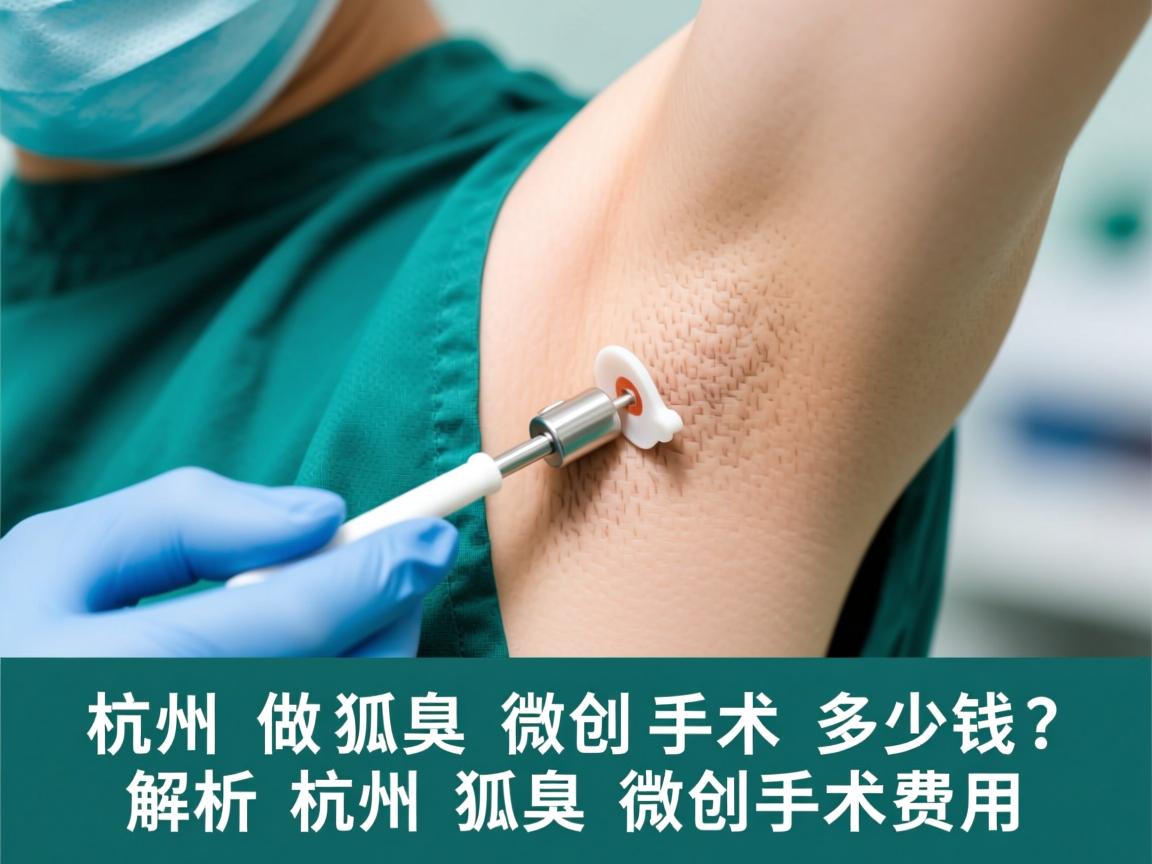 杭州做狐臭微创手术多少钱?解析杭州狐臭微创手术费用 杭州做狐臭微创手术多少钱?解析杭州狐臭微创手术费用