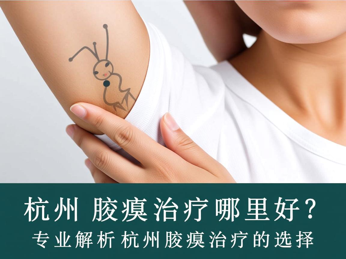 杭州腋臭治疗哪里好？专业解析杭州腋臭治疗的选择