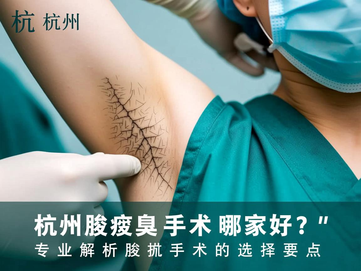 杭州腋臭手术哪家好?专业解析杭州腋臭手术的选择要点 杭州腋臭手术哪家好?专业解析杭州腋臭手术的选择要点