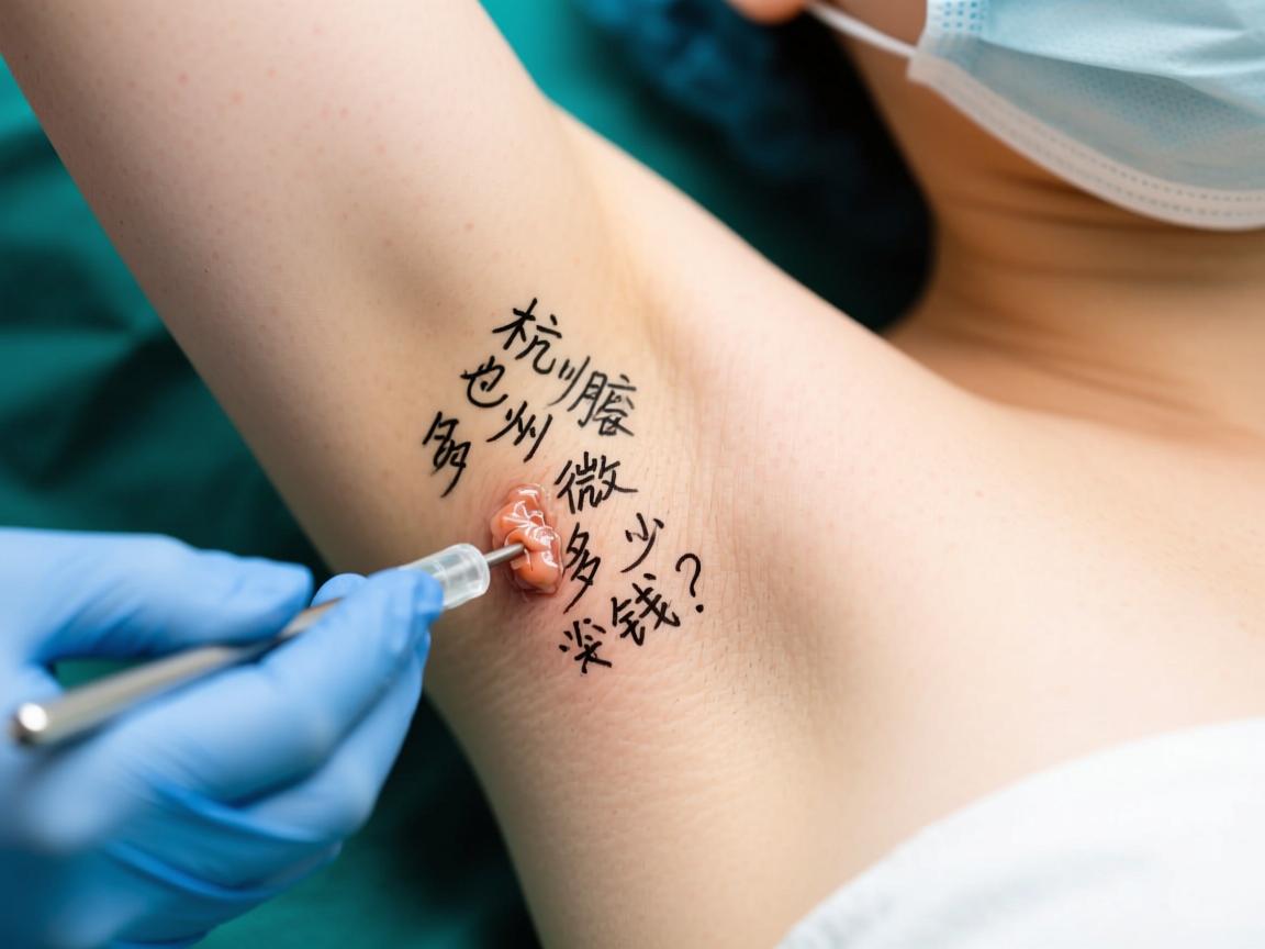 杭州腋臭微创手术多少钱？深度解析杭州微创治疗价格
