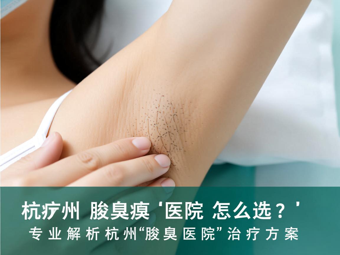 杭州腋臭医院怎么选?专业解析杭州腋臭医院的治疗方案 杭州腋臭医院怎么选?专业解析杭州腋臭医院的治疗方案