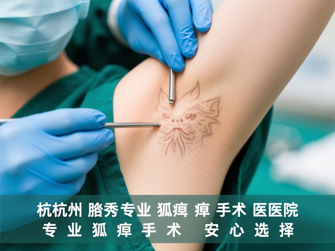杭州腋秀专业狐臭手术医院，专业狐臭手术的安心选择
