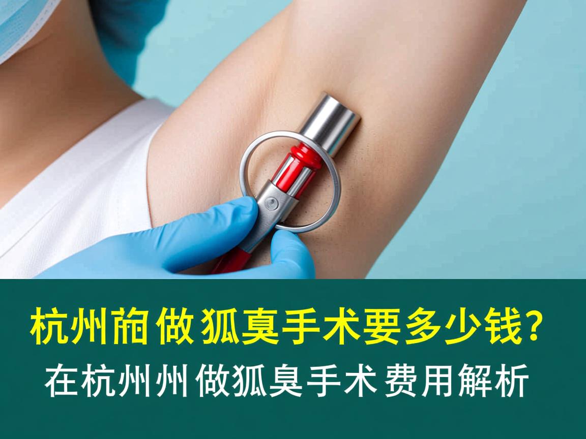 在杭州做狐臭手术要多少钱?在杭州做狐臭手术费用解析 在杭州做狐臭手术要多少钱?在杭州做狐臭手术费用解析