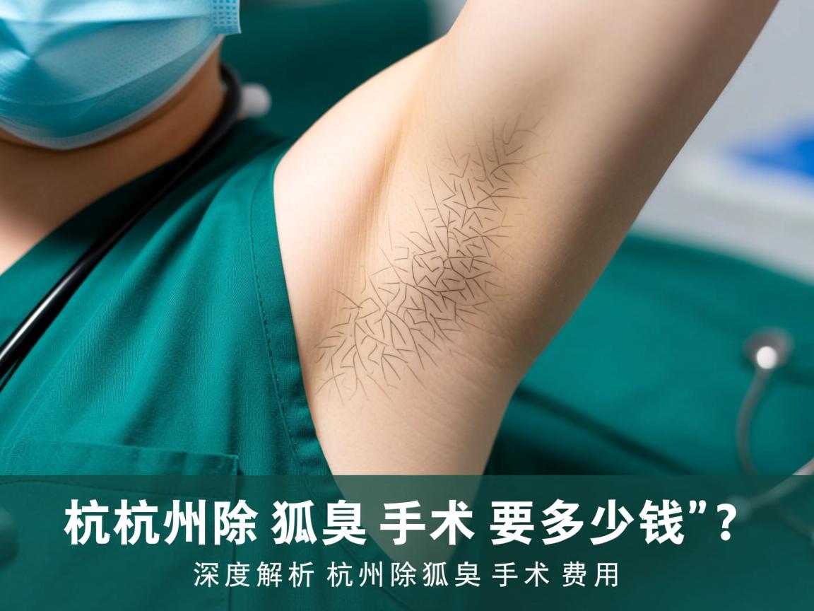 杭州除狐臭手术要多少钱？深度解析杭州除狐臭手术费用