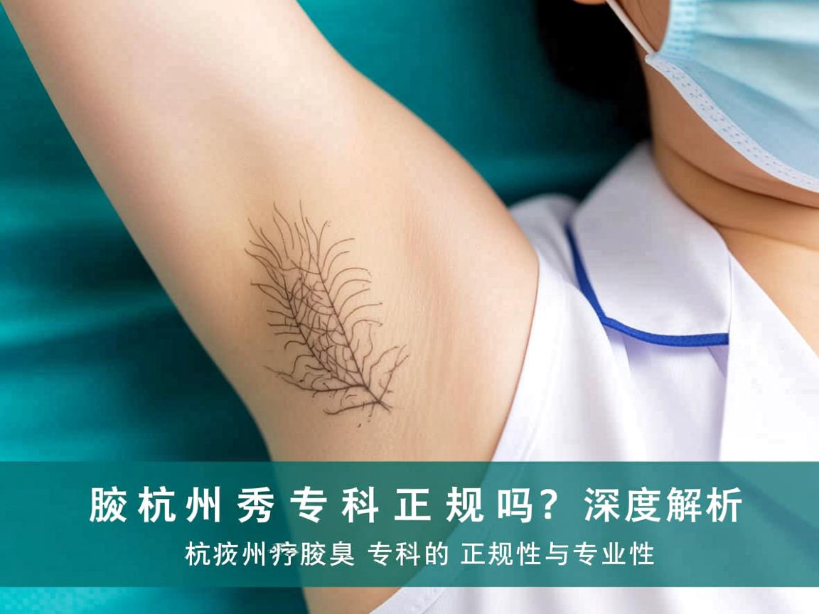 杭州腋秀腋臭专科正规吗?深度解析杭州腋秀腋臭专科的正规性与专业性 杭州腋秀腋臭专科正规吗?深度解析杭州腋秀腋臭专科的正规性与专业性