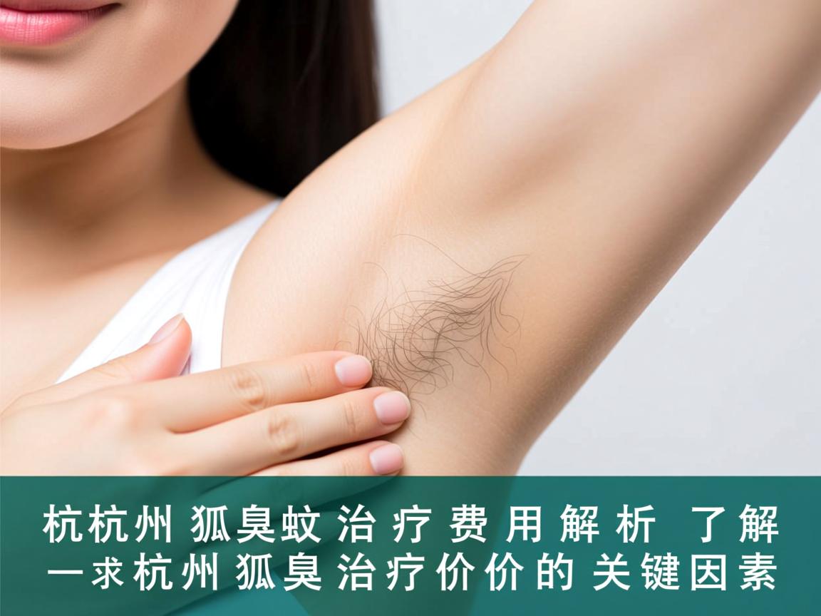 杭州狐臭治疗费用解析,了解杭州狐臭治疗价格的关键因素 杭州狐臭治疗费用解析,了解杭州狐臭治疗价格的关键因素