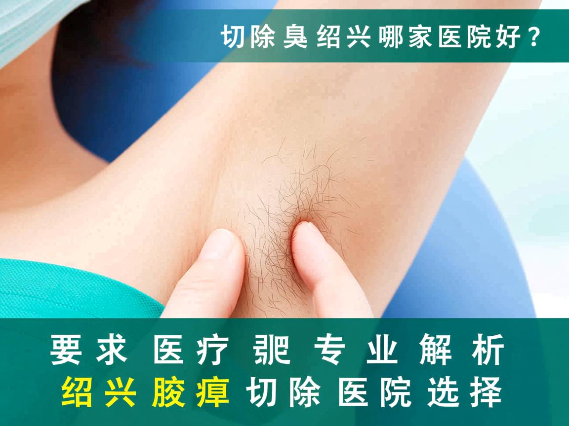 切除腋臭绍兴哪家医院好？专业解析绍兴腋臭切除医院选择