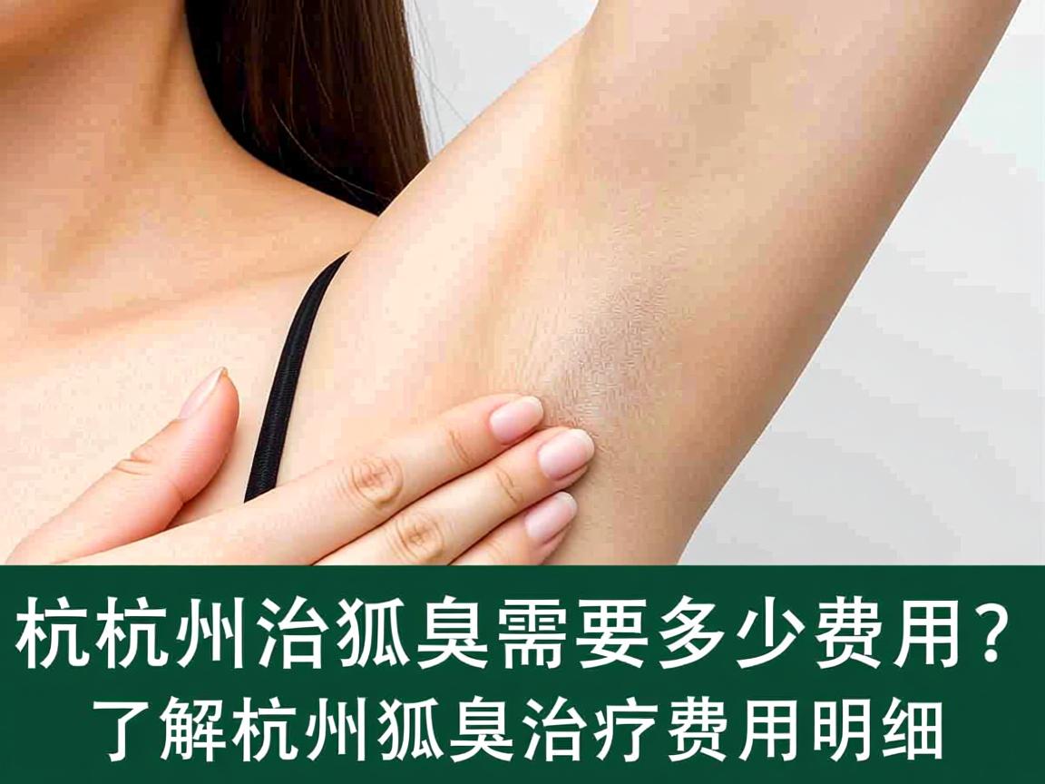 杭州治狐臭需要多少费用?了解杭州狐臭治疗费用明细 杭州治狐臭需要多少费用?了解杭州狐臭治疗费用明细