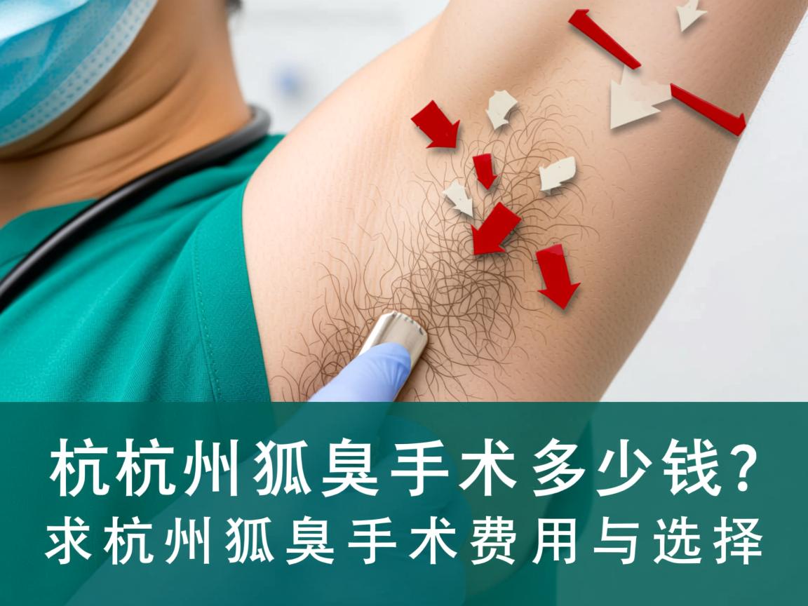杭州狐臭手术多少钱?详解杭州狐臭手术费用与选择 杭州狐臭手术多少钱?详解杭州狐臭手术费用与选择