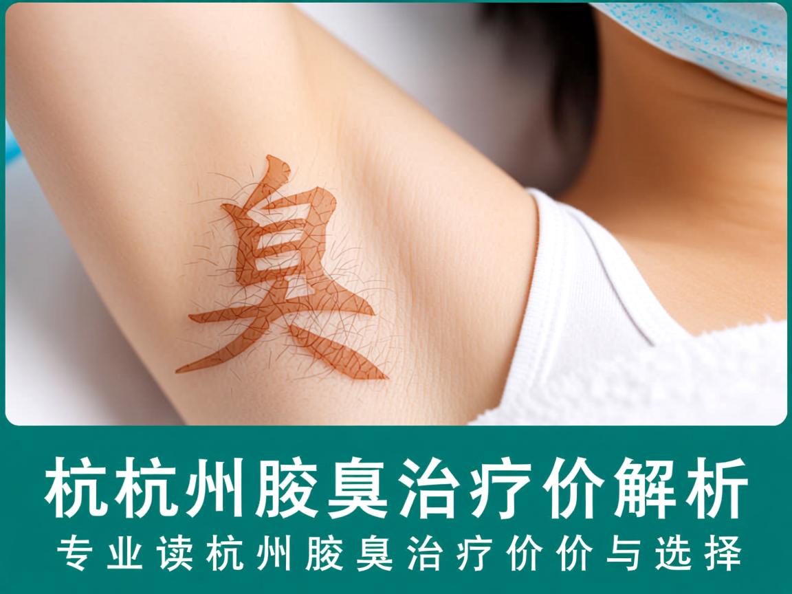 杭州腋臭治疗价格解析，专业解读杭州腋臭治疗价格与选择