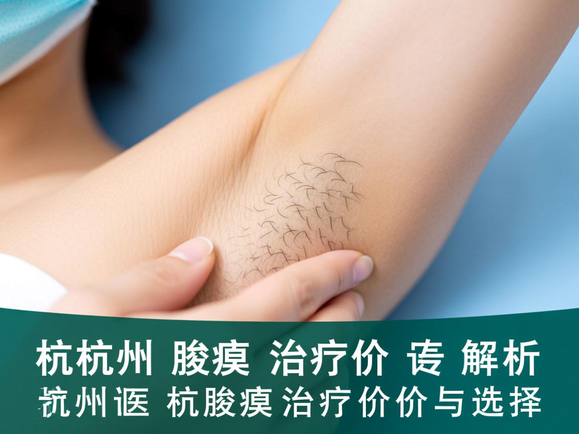 杭州腋臭治疗价格解析，专业解读杭州腋臭治疗价格与选择