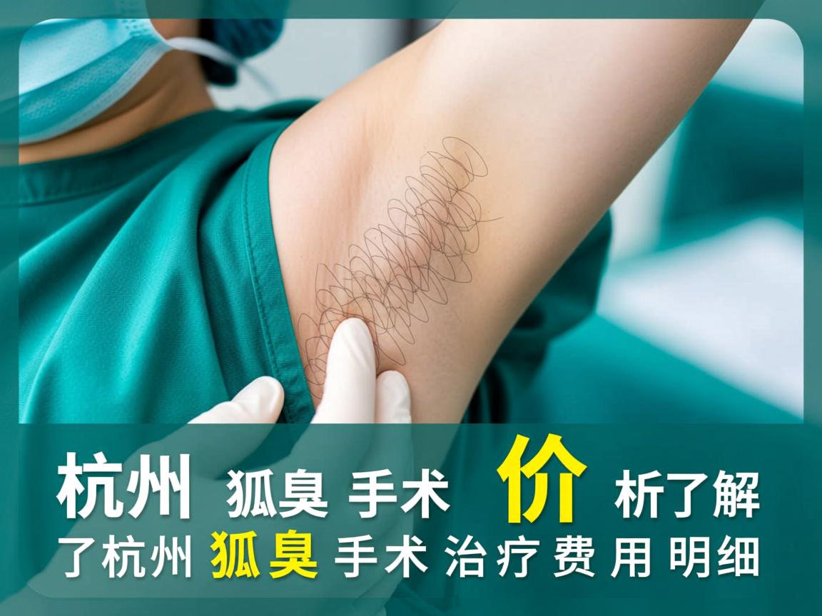 杭州狐臭手术价格解析,了解杭州狐臭手术治疗费用明细 杭州狐臭手术价格解析,了解杭州狐臭手术治疗费用明细