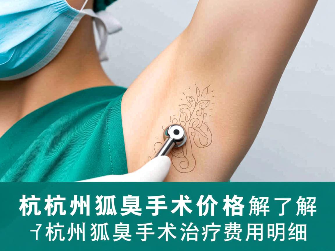杭州狐臭手术价格解析,了解杭州狐臭手术治疗费用明细 杭州狐臭手术价格解析,了解杭州狐臭手术治疗费用明细
