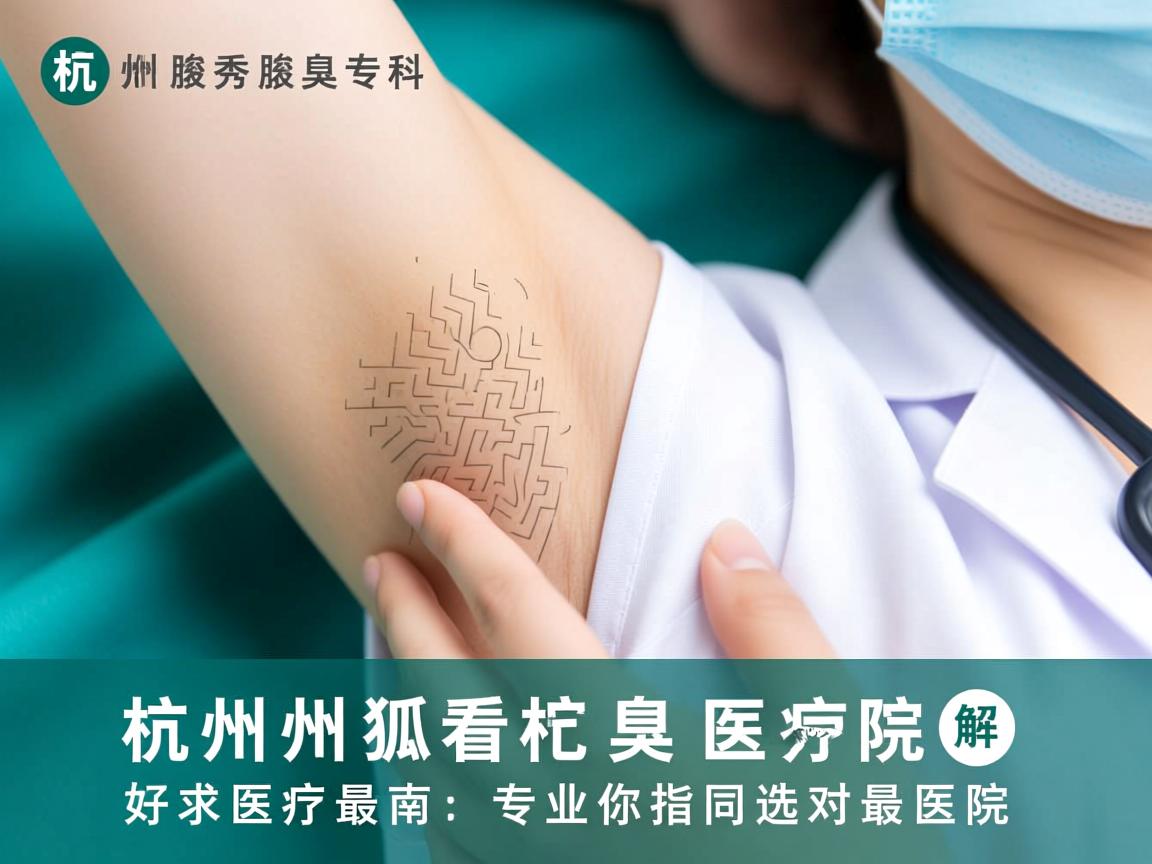 杭州腋秀腋臭专科,解析杭州看狐臭哪家医院最好,专业指南助你选对医院 杭州腋秀腋臭专科,解析杭州看狐臭哪家医院最好,专业指南助你选对医院