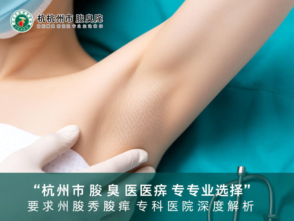 杭州市腋臭医院专业选择,杭州腋秀腋臭专科医院深度解析 杭州市腋臭医院专业选择,杭州腋秀腋臭专科医院深度解析