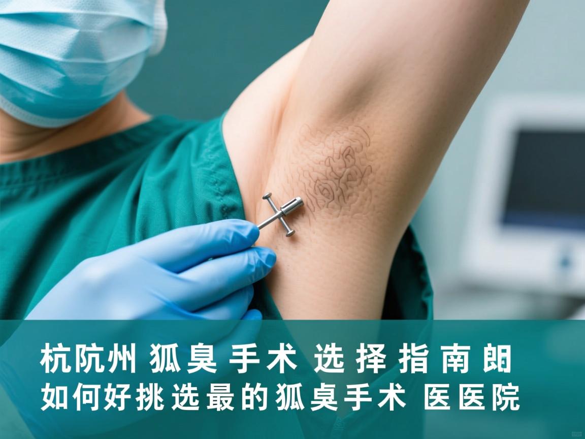 杭州狐臭手术选择指南,如何挑选最好的狐臭手术医院 杭州狐臭手术选择指南,如何挑选最好的狐臭手术医院