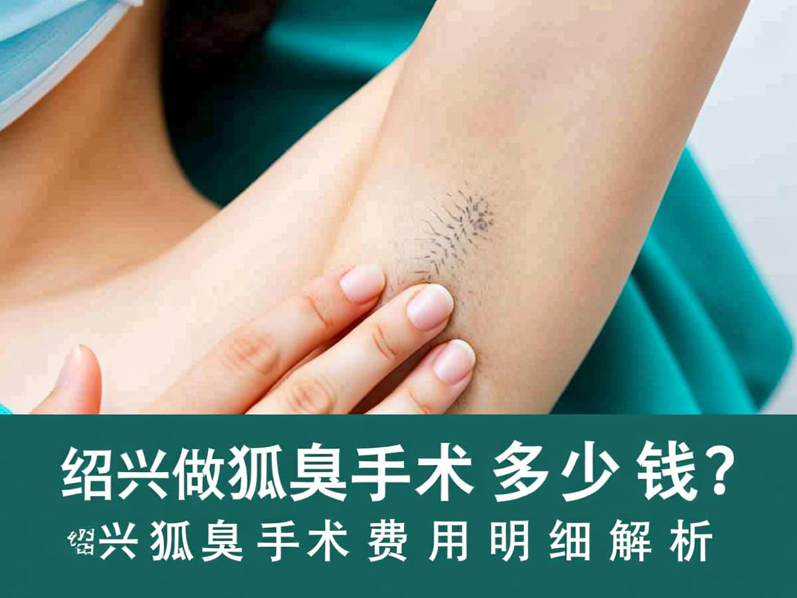 在绍兴做狐臭手术多少钱？绍兴狐臭手术费用明细解析