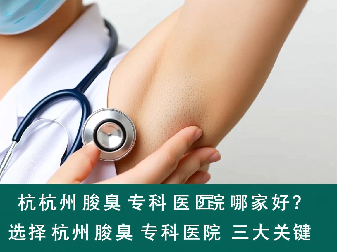杭州腋臭专科医院哪家好?选择杭州腋臭专科医院的三大关键 杭州腋臭专科医院哪家好?选择杭州腋臭专科医院的三大关键