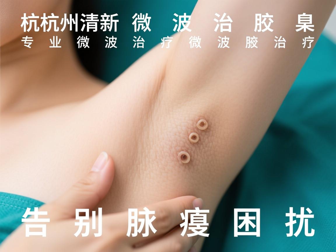 杭州清新微波治疗腋臭，专业微波治疗，告别腋臭困扰