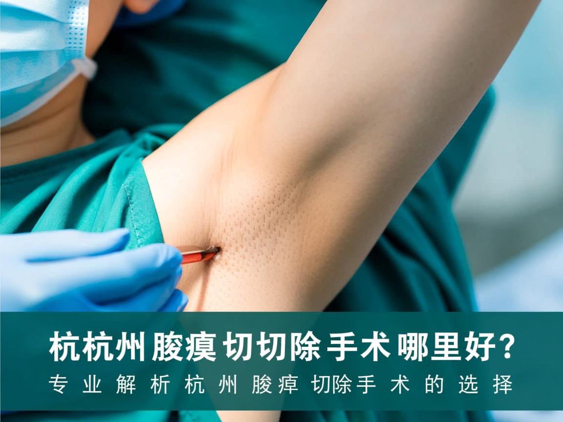 杭州腋臭切除手术哪里好?专业解析杭州腋臭切除手术的选择 杭州腋臭切除手术哪里好?专业解析杭州腋臭切除手术的选择