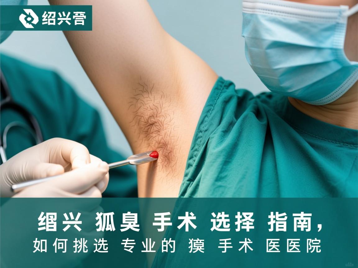 绍兴狐臭手术选择指南，如何挑选专业的狐臭手术医院