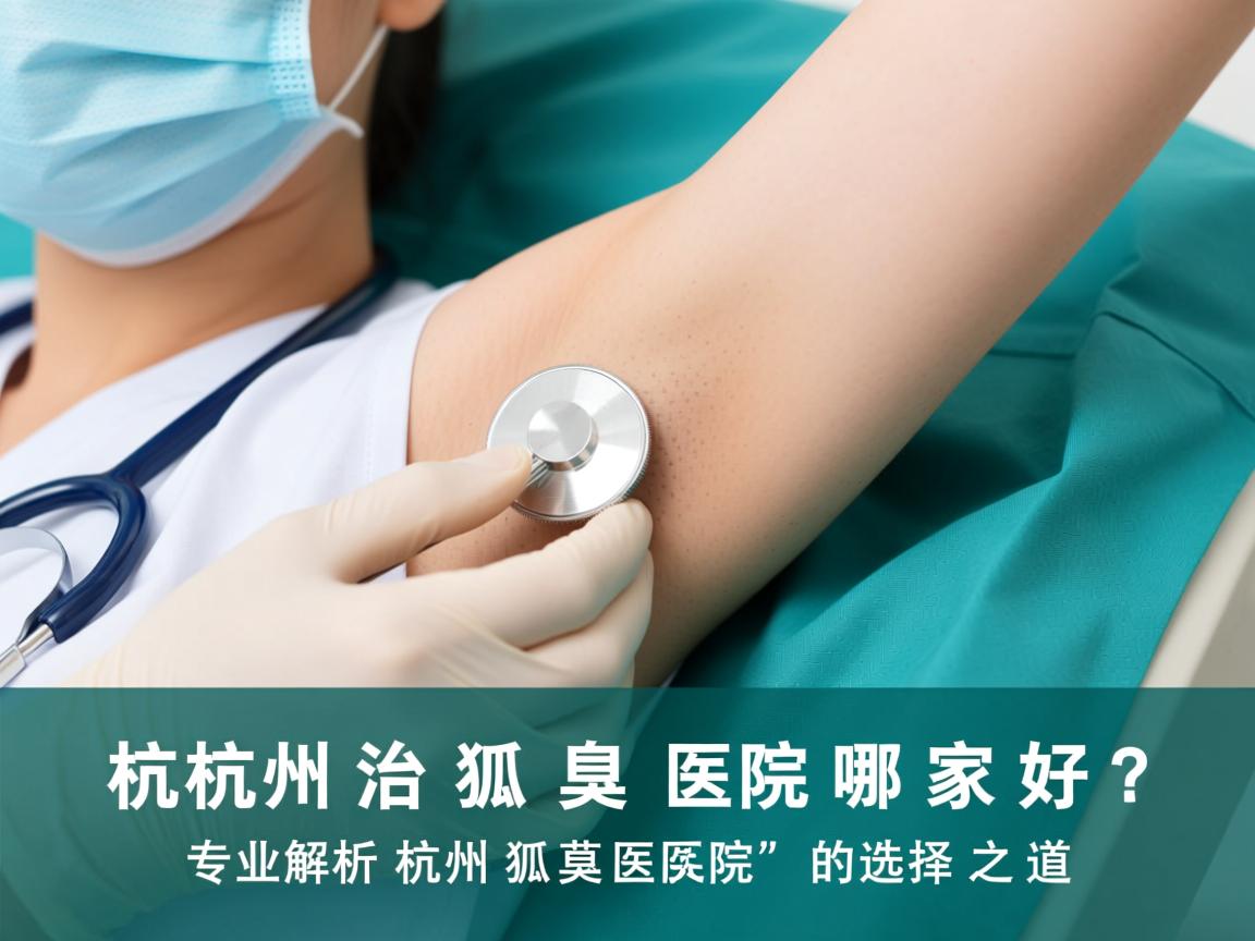 杭州治狐臭医院哪家好?专业解析杭州狐臭医院的选择之道 杭州治狐臭医院哪家好?专业解析杭州狐臭医院的选择之道