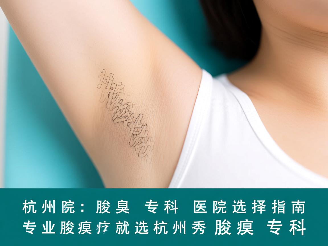 杭州腋臭专科医院选择指南,专业腋臭诊疗就选杭州腋秀腋臭专科 杭州腋臭专科医院选择指南,专业腋臭诊疗就选杭州腋秀腋臭专科