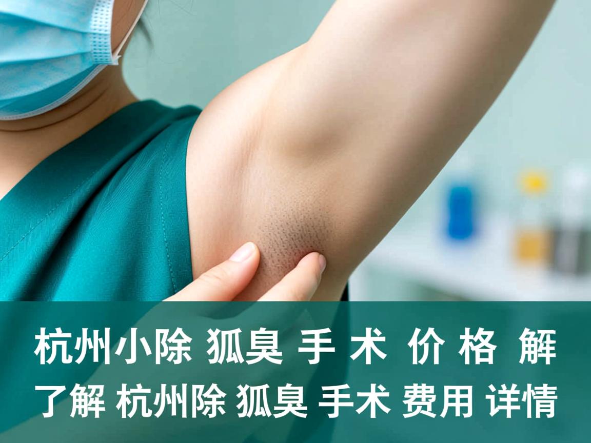 杭州除狐臭手术价格解析,了解杭州除狐臭手术费用详情 杭州除狐臭手术价格解析,了解杭州除狐臭手术费用详情