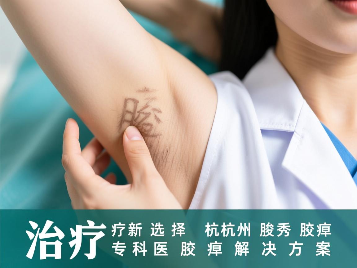 腋臭治疗新选择，杭州腋秀腋臭专科的腋臭解决方案