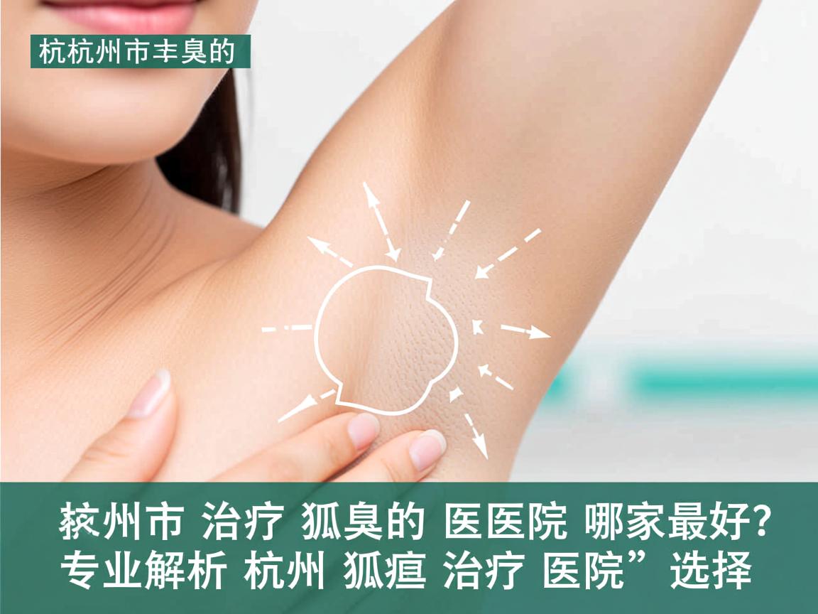 杭州市治疗狐臭的医院哪家最好？专业解析杭州狐臭治疗医院的选择