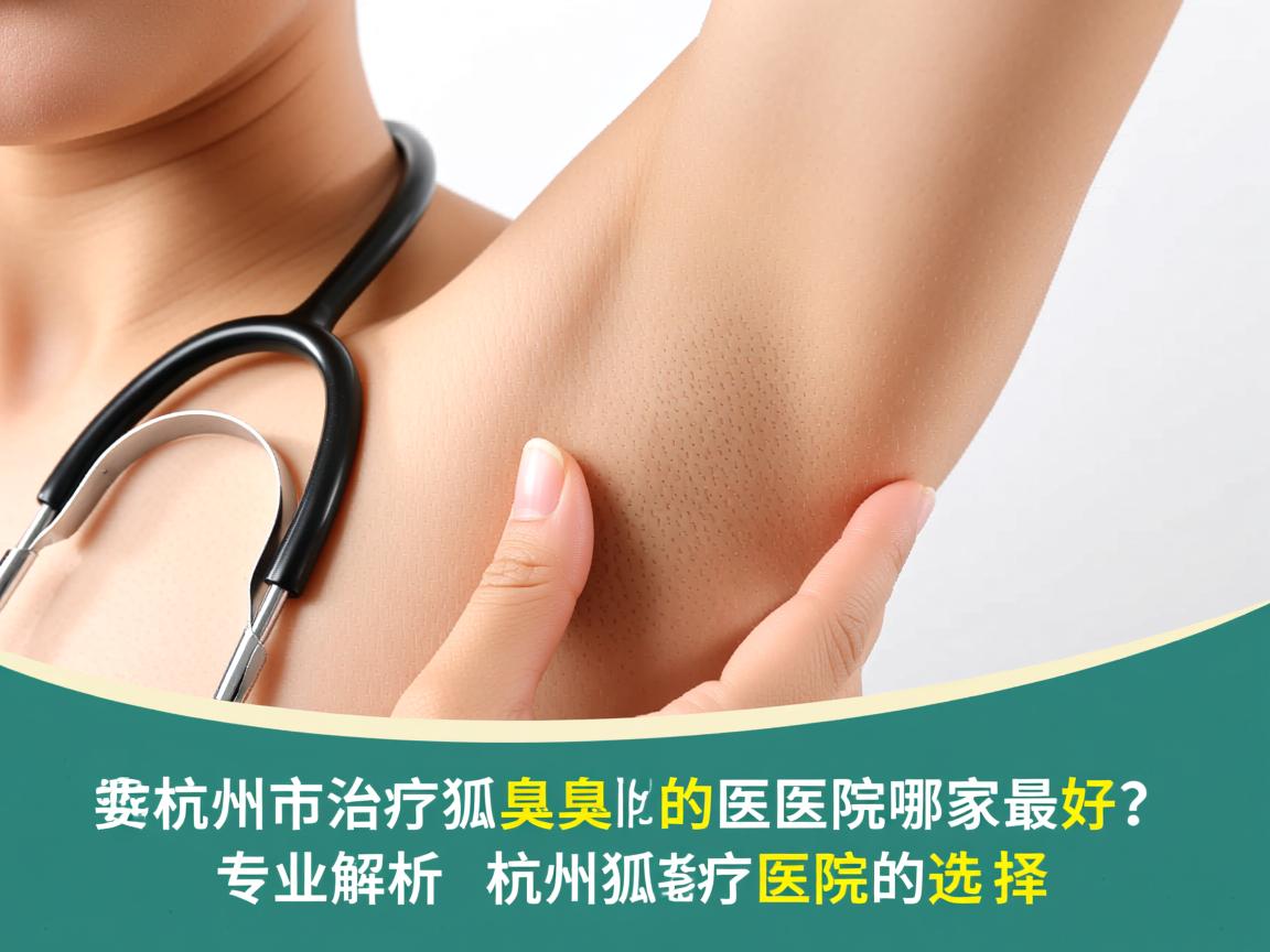 杭州市治疗狐臭的医院哪家最好？专业解析杭州狐臭治疗医院的选择
