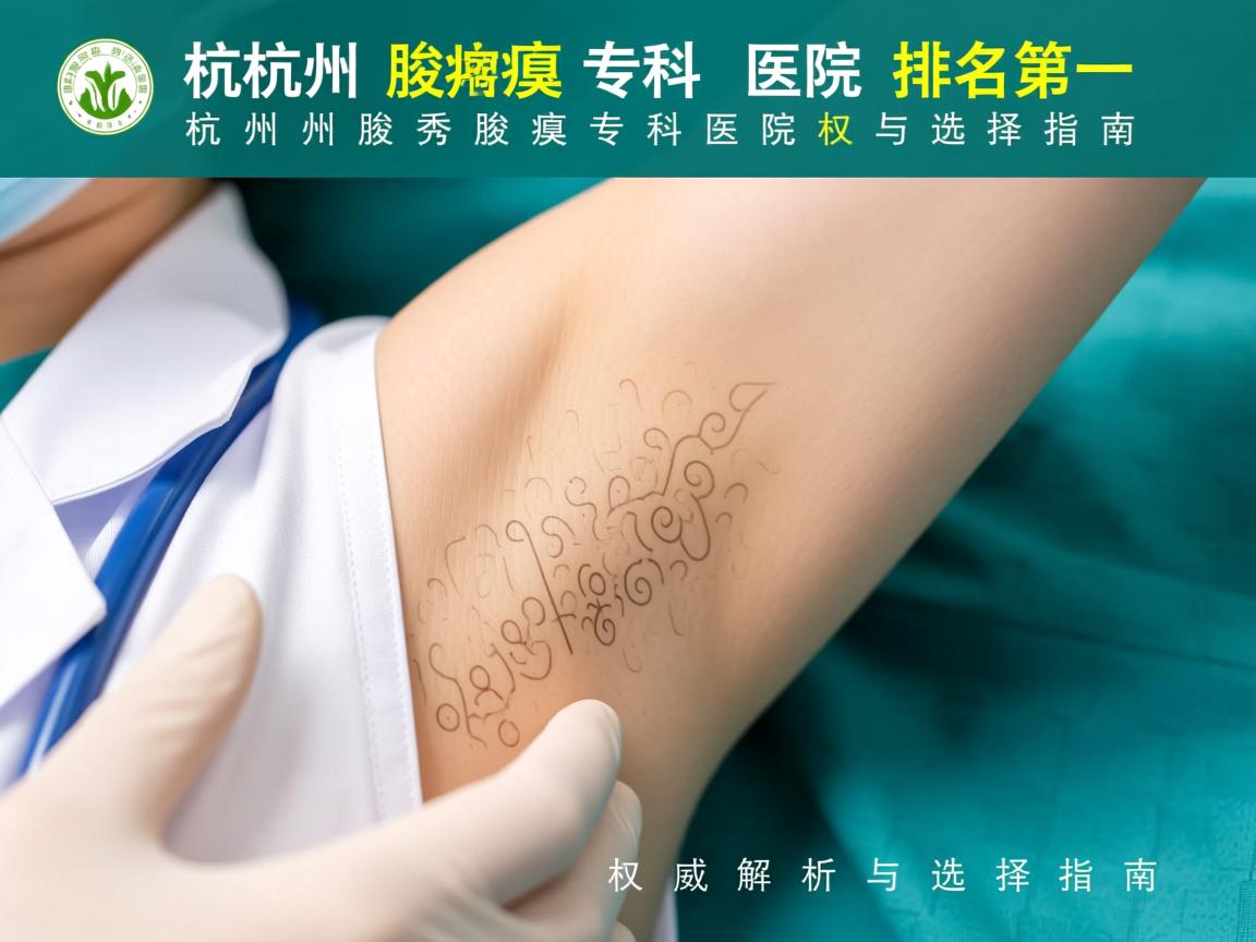 杭州腋臭专科医院排名第一,杭州腋秀腋臭专科的权威解析与选择指南 杭州腋臭专科医院排名第一,杭州腋秀腋臭专科的权威解析与选择指南
