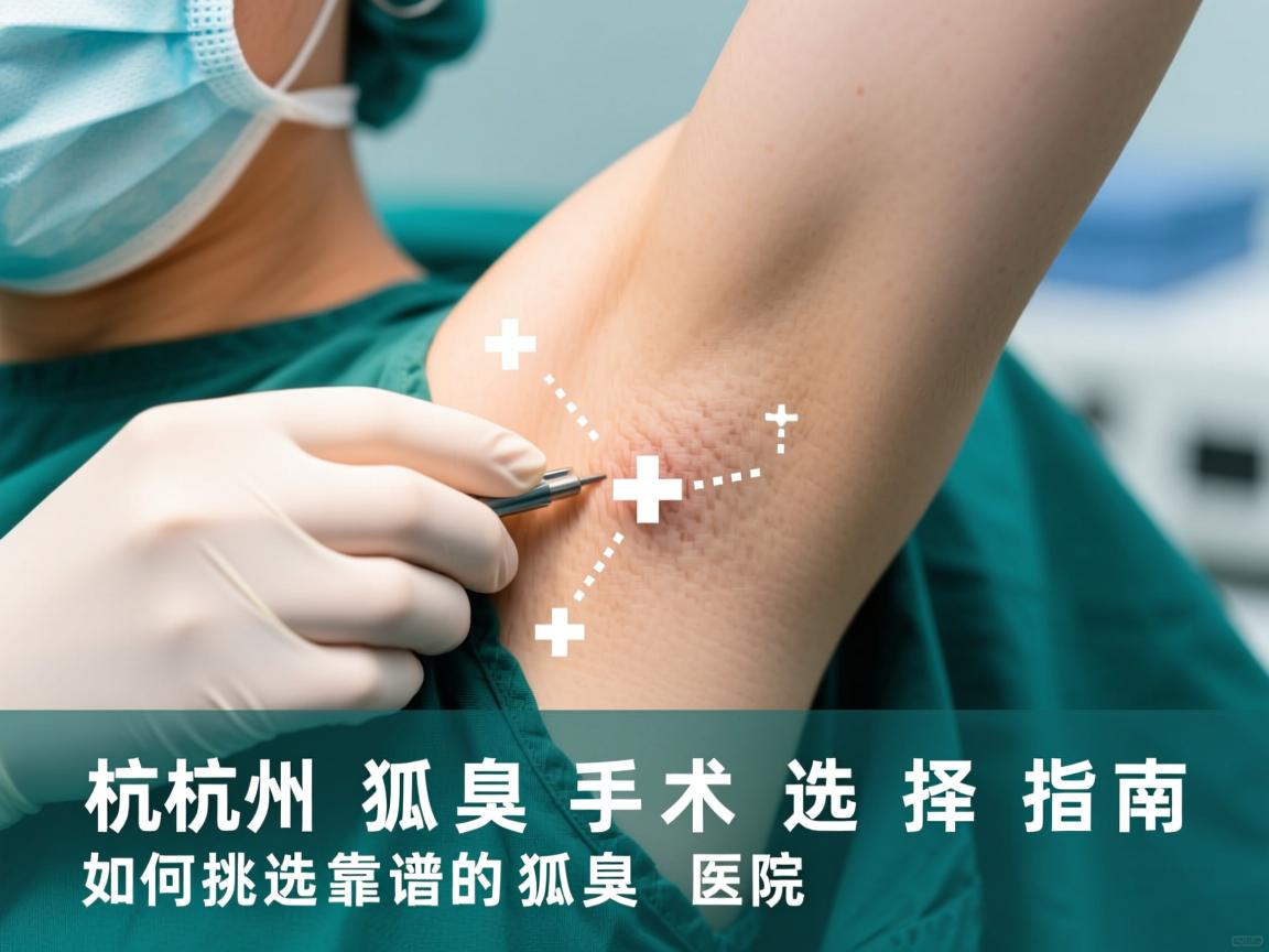 杭州狐臭手术选择指南,如何挑选靠谱的狐臭医院 杭州狐臭手术选择指南,如何挑选靠谱的狐臭医院