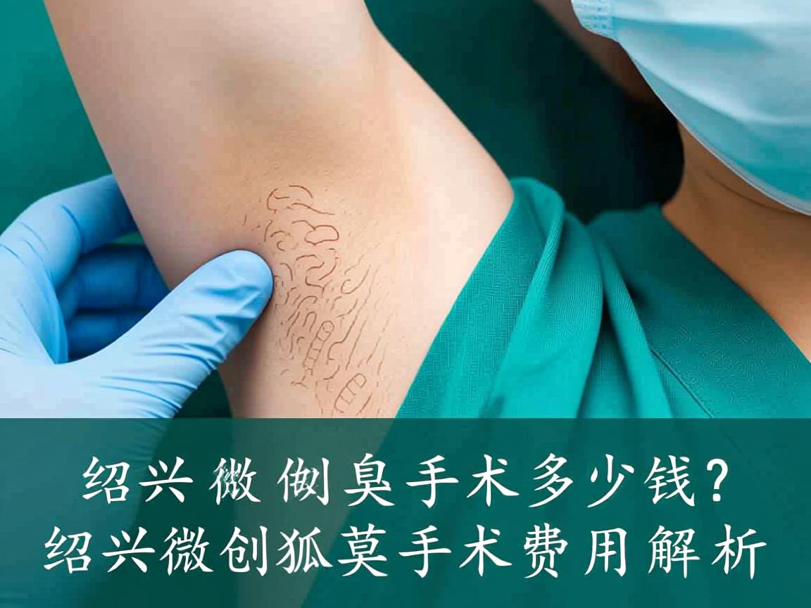 在绍兴做微创狐臭手术多少钱？绍兴微创狐臭手术费用解析