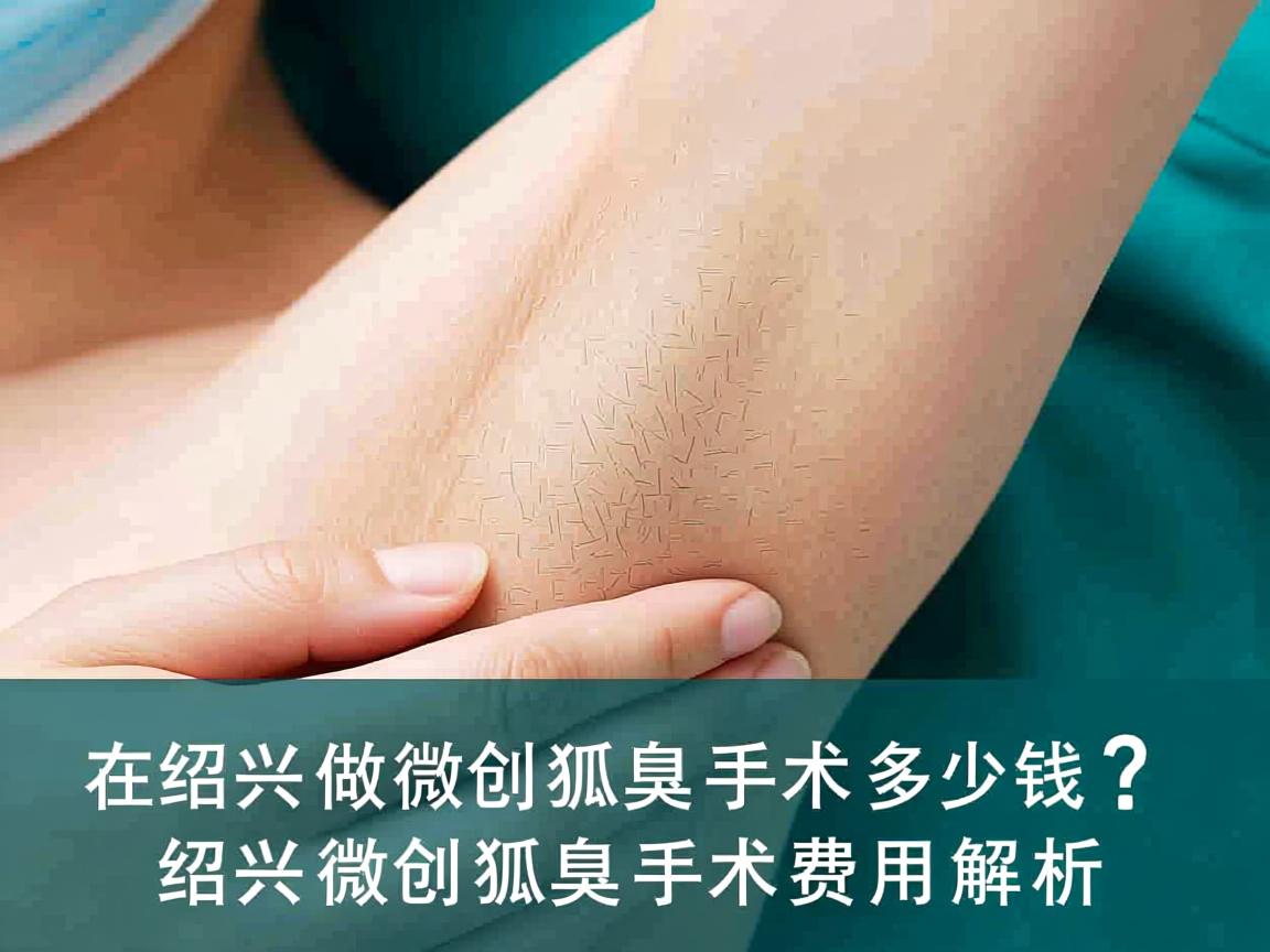 在绍兴做微创狐臭手术多少钱？绍兴微创狐臭手术费用解析