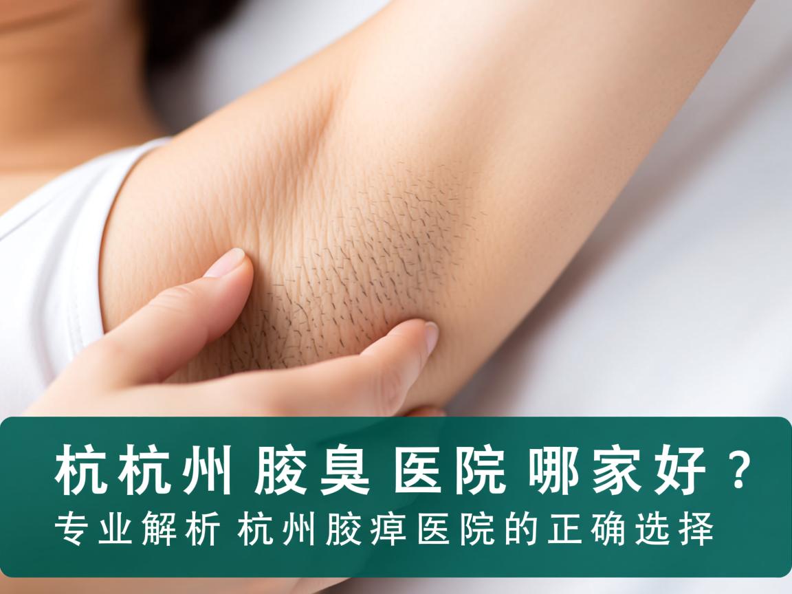 杭州腋臭医院哪家好?专业解析杭州腋臭医院的正确选择 杭州腋臭医院哪家好?专业解析杭州腋臭医院的正确选择