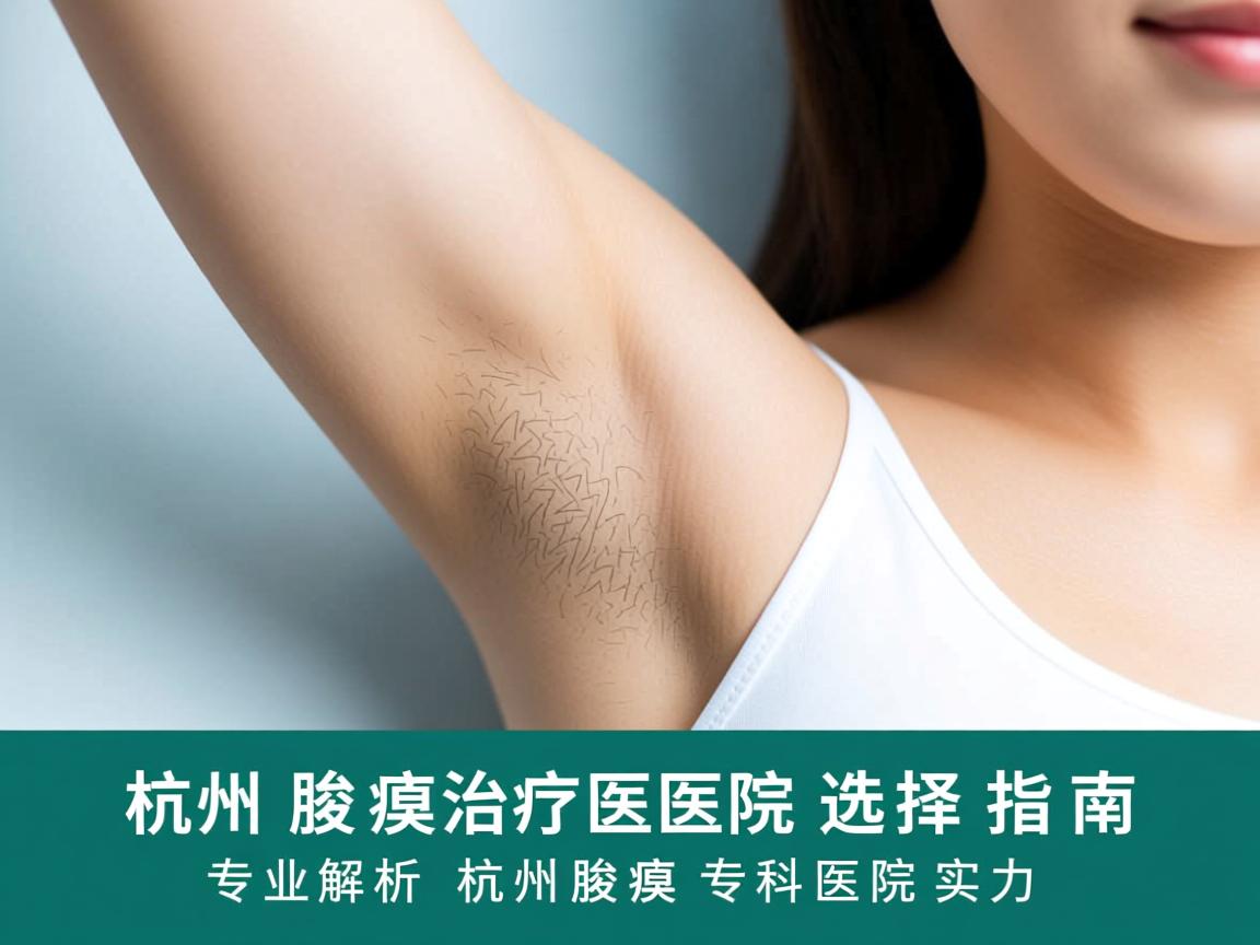 杭州腋臭治疗医院选择指南,专业解析杭州腋臭专科医院实力 杭州腋臭治疗医院选择指南,专业解析杭州腋臭专科医院实力