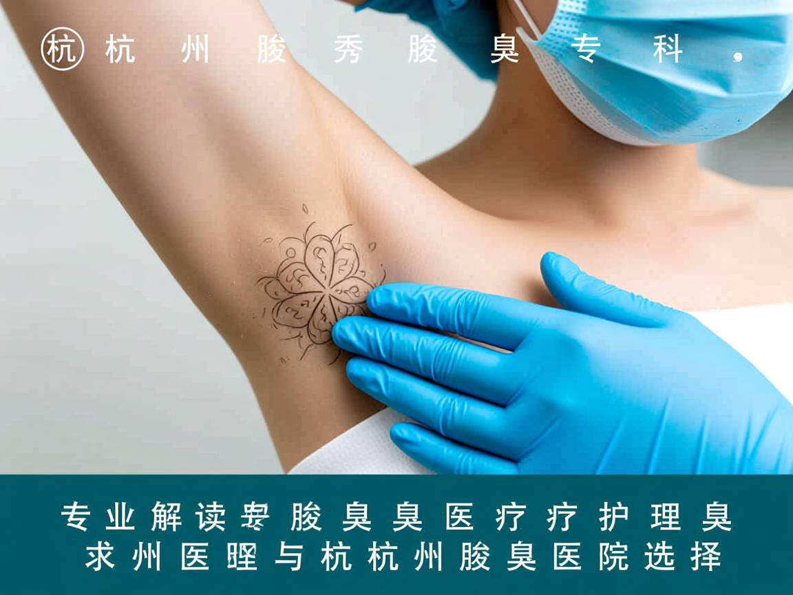 杭州腋秀腋臭专科，专业解读腋臭医疗护理与杭州腋臭医院选择