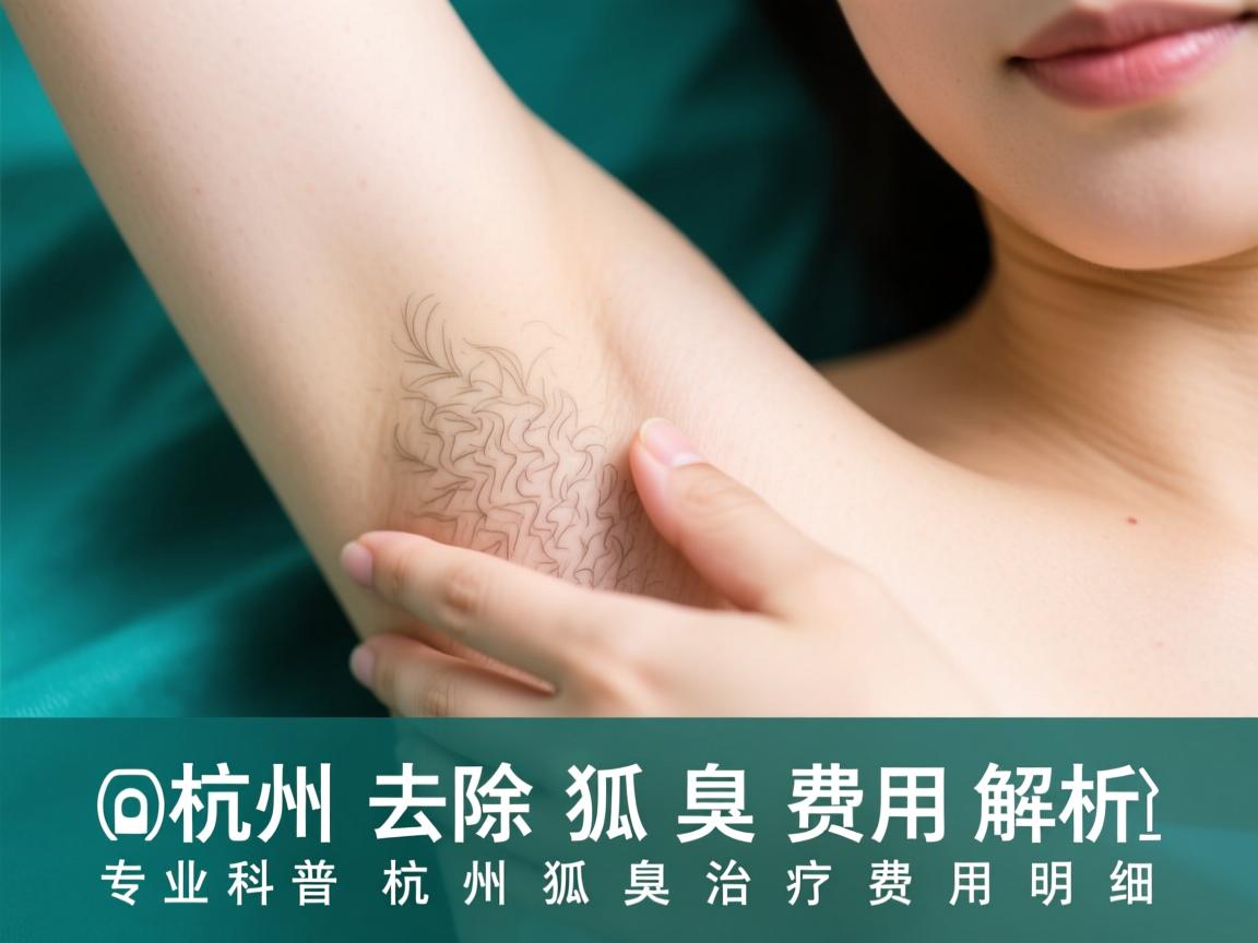 杭州去除狐臭费用解析，专业科普杭州狐臭治疗费用明细