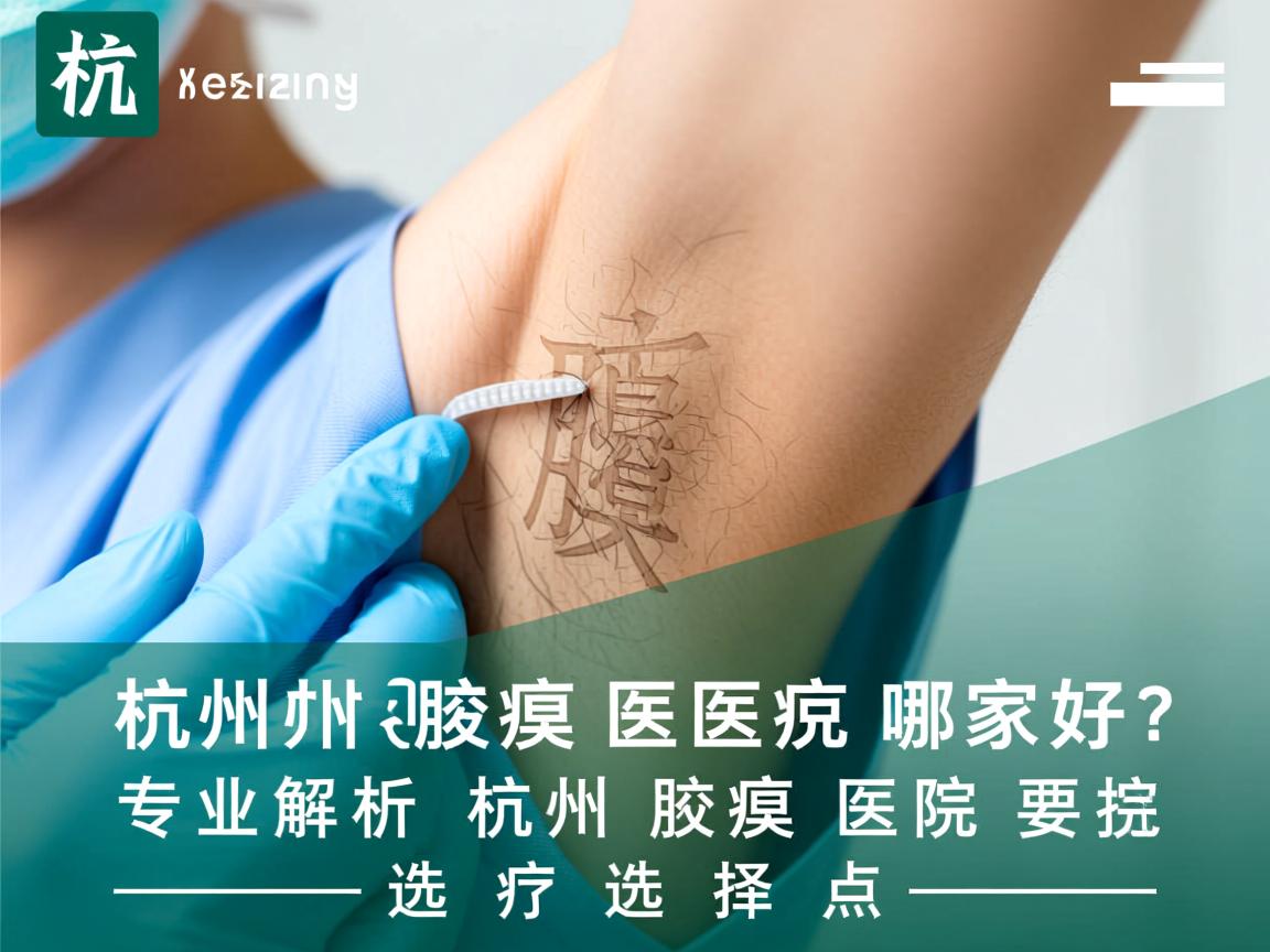 杭州腋臭医院哪家好？专业解析杭州腋臭医院的选择要点