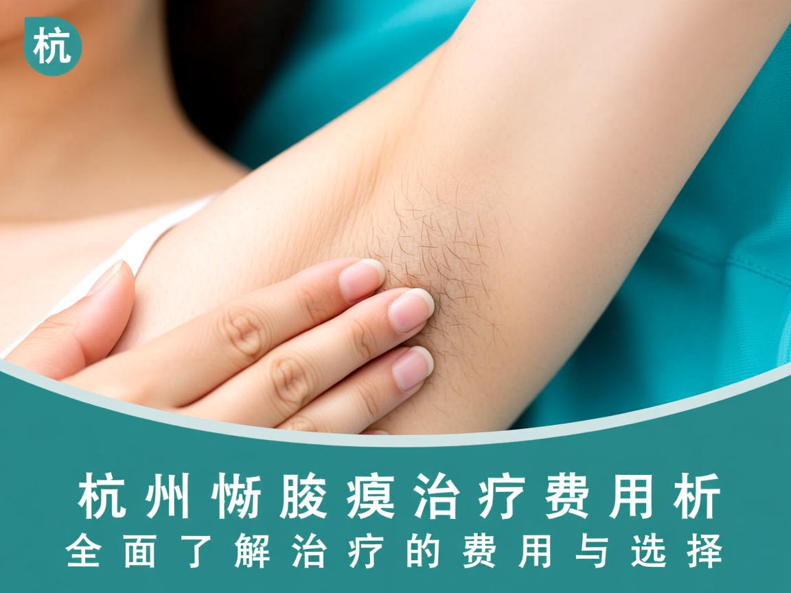 杭州腋臭治疗费用解析，全面了解腋臭治疗的费用与选择