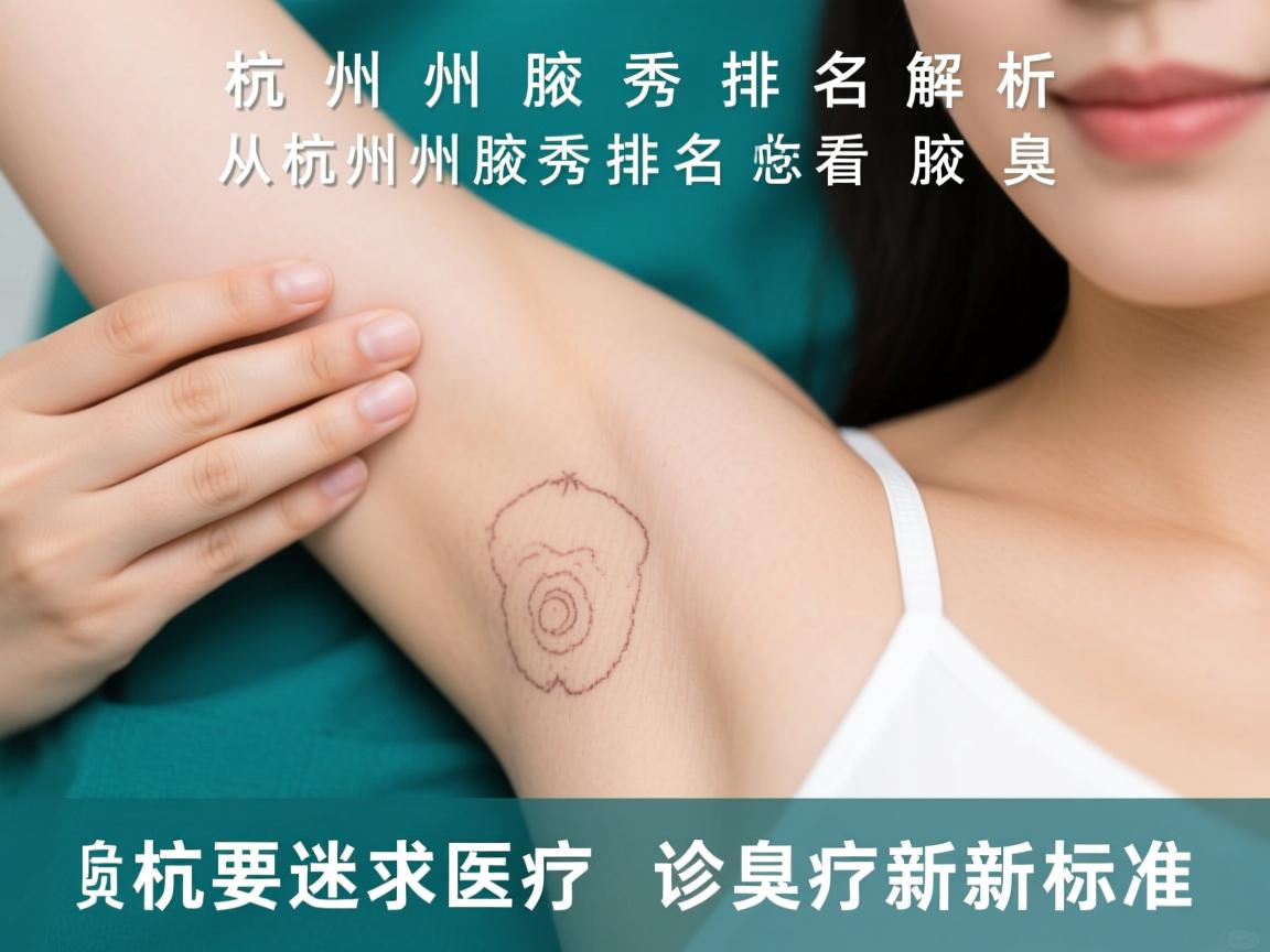 杭州腋秀排名解析，从杭州腋秀排名看腋臭诊疗新标准